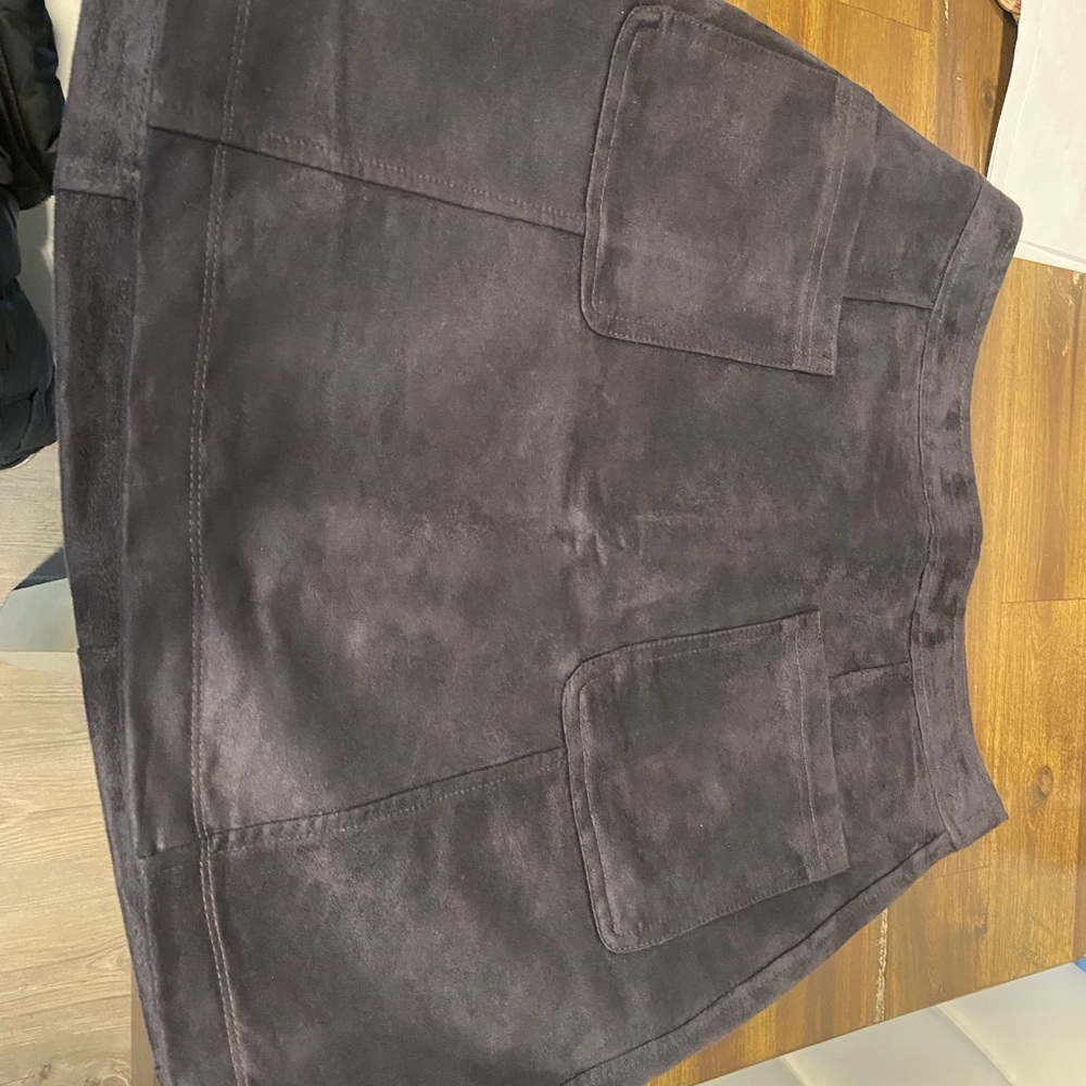 Old Navy Suede Mini Skirt